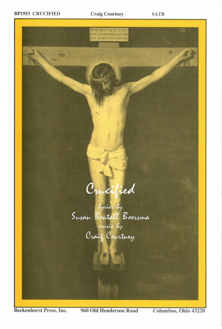 Crucified 4-Part scores gallery preview page 1