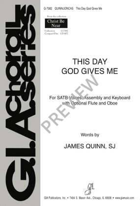 Book cover for This Day God Gives Me