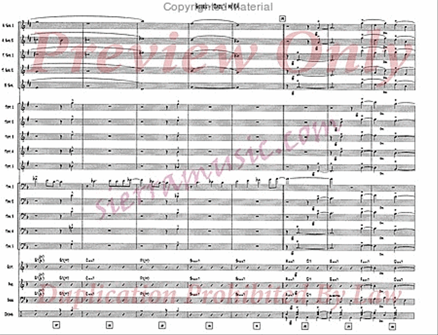Carl Carl Jazz Ensemble scores gallery preview page 25