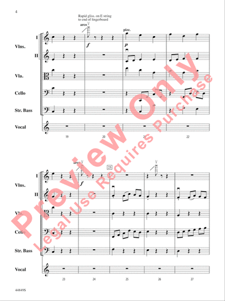 The Sound of a Sound String Orchestra scores gallery preview page 5