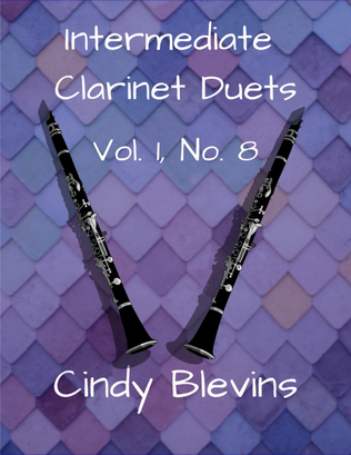 Intermediate Clarinet Duets, Vol. I, No. 8 (one clarinet duet)