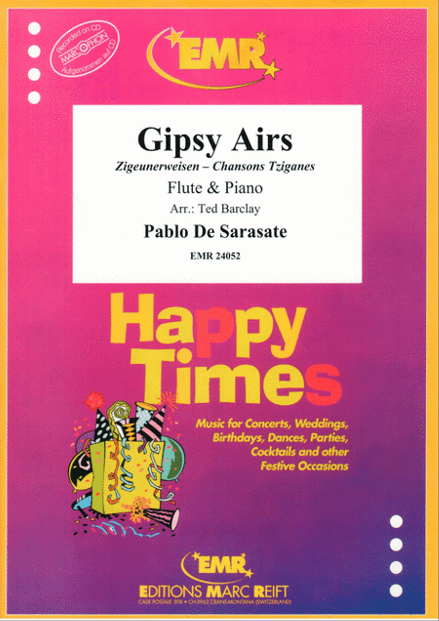 Gipsy Airs Flute Solo scores gallery preview page 1