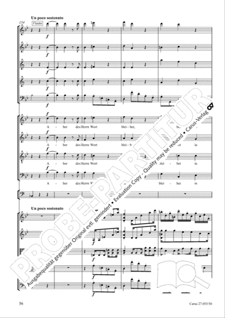 Ein Deutsches Requiem (German Requiem) 4-Part scores gallery preview page 63