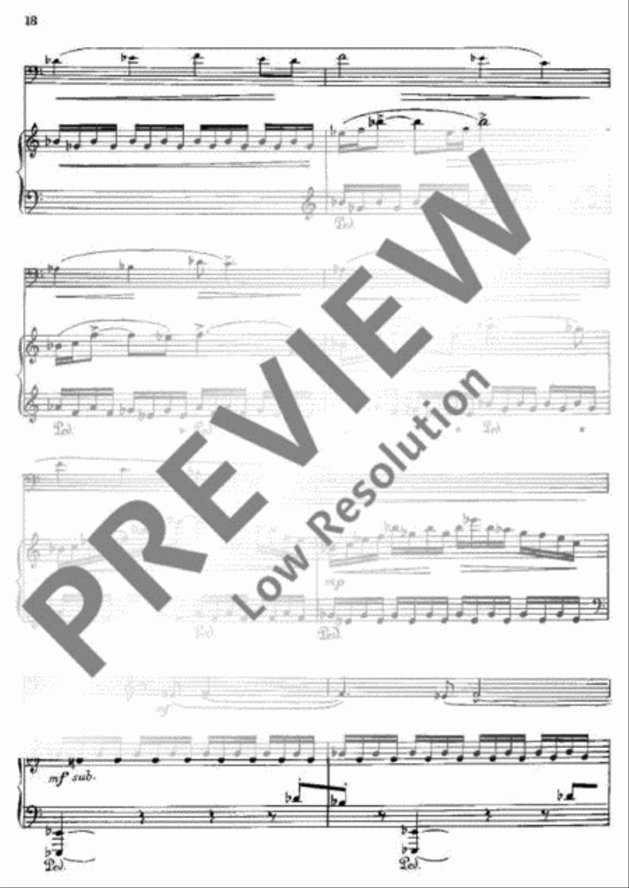 Miniaturen Miniaturen Bassoon scores gallery preview page 19