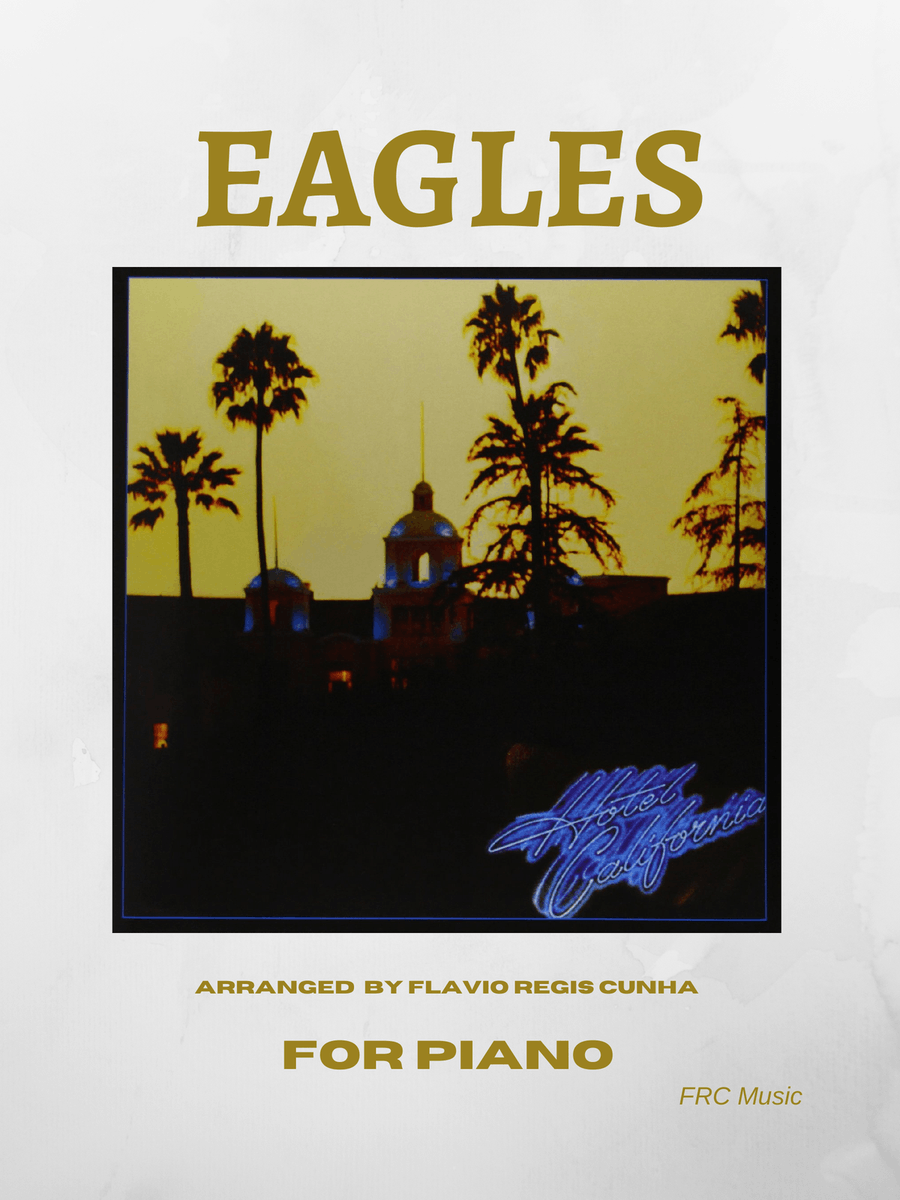 Hotel California Piano Solo scores gallery preview page 1