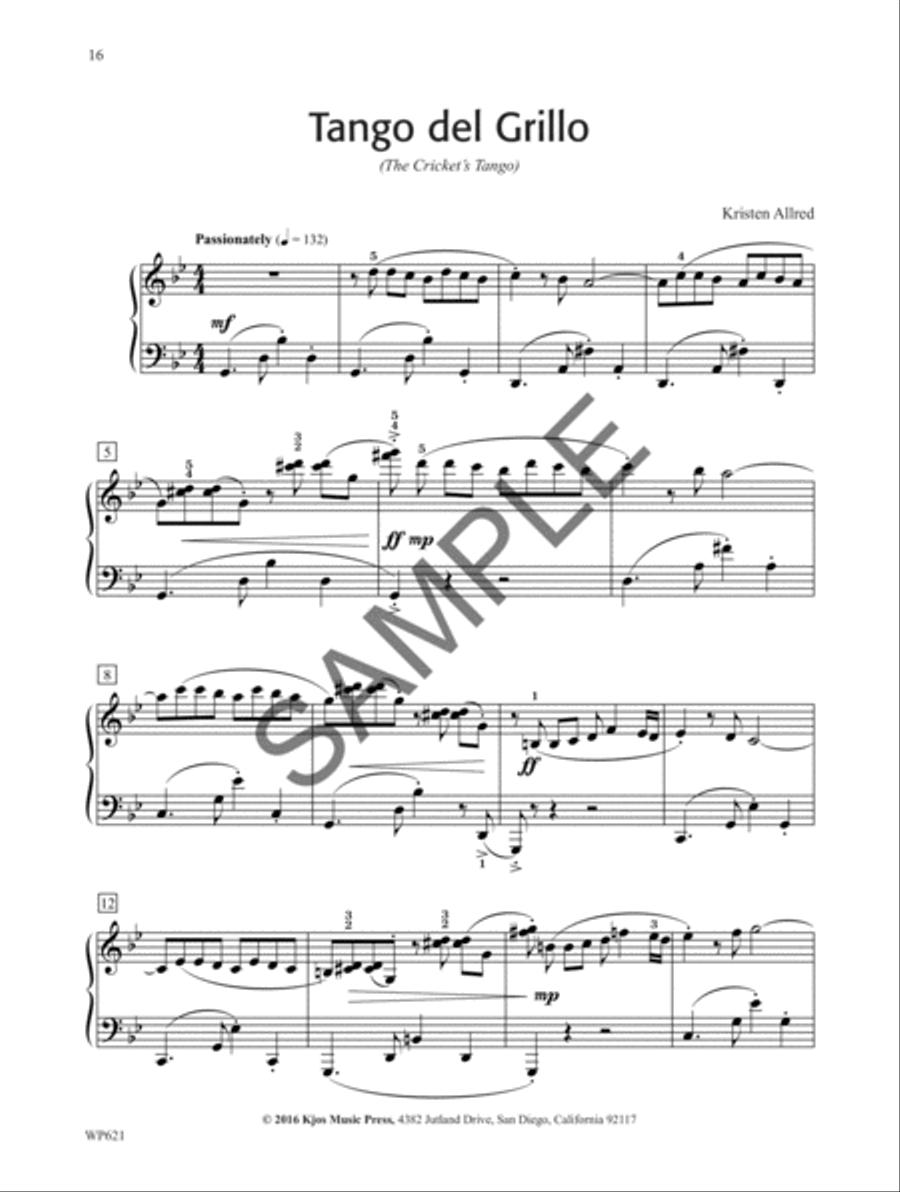 Nature's Cacophany, Book 2 Piano Solo scores gallery preview page 3