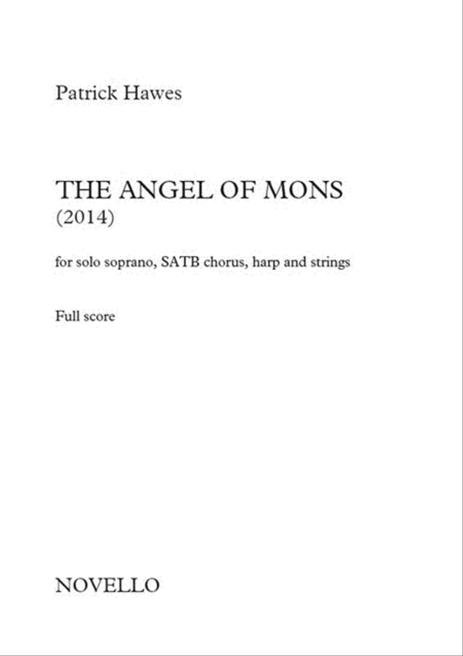 The Angel of Mons The Angel of Mons Choir scores gallery preview page 1