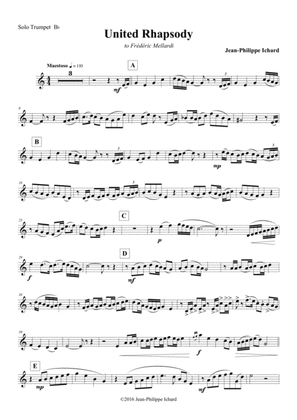 United Rhapsody - Solo Trumpet Part