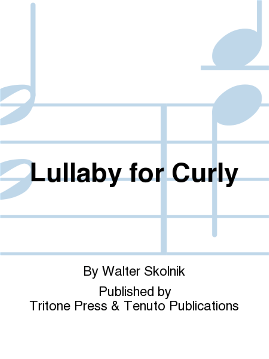 Lullaby For Curly Chamber Music scores gallery preview page 1