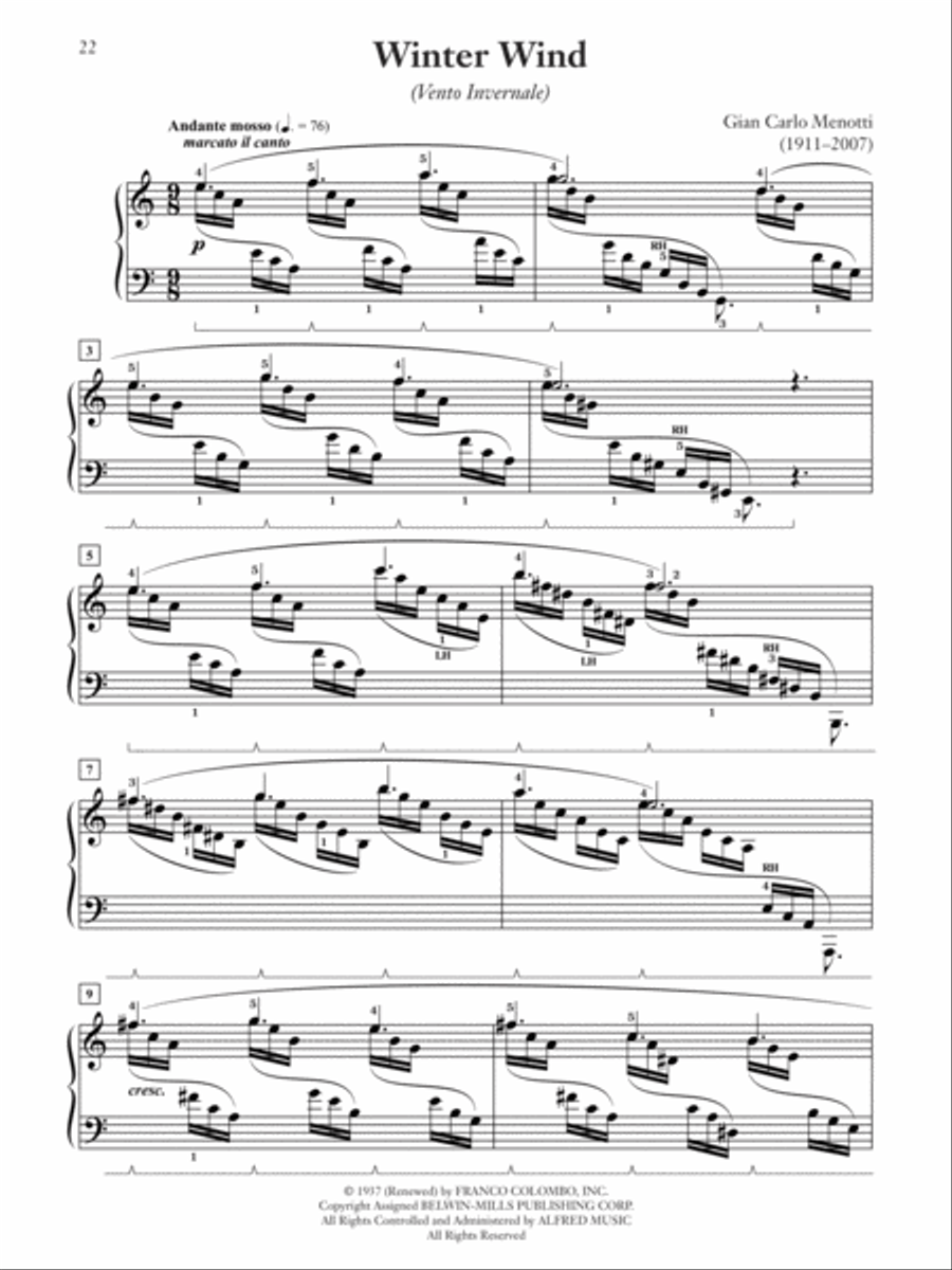 Poemetti Poemetti Piano Solo scores gallery preview page 12