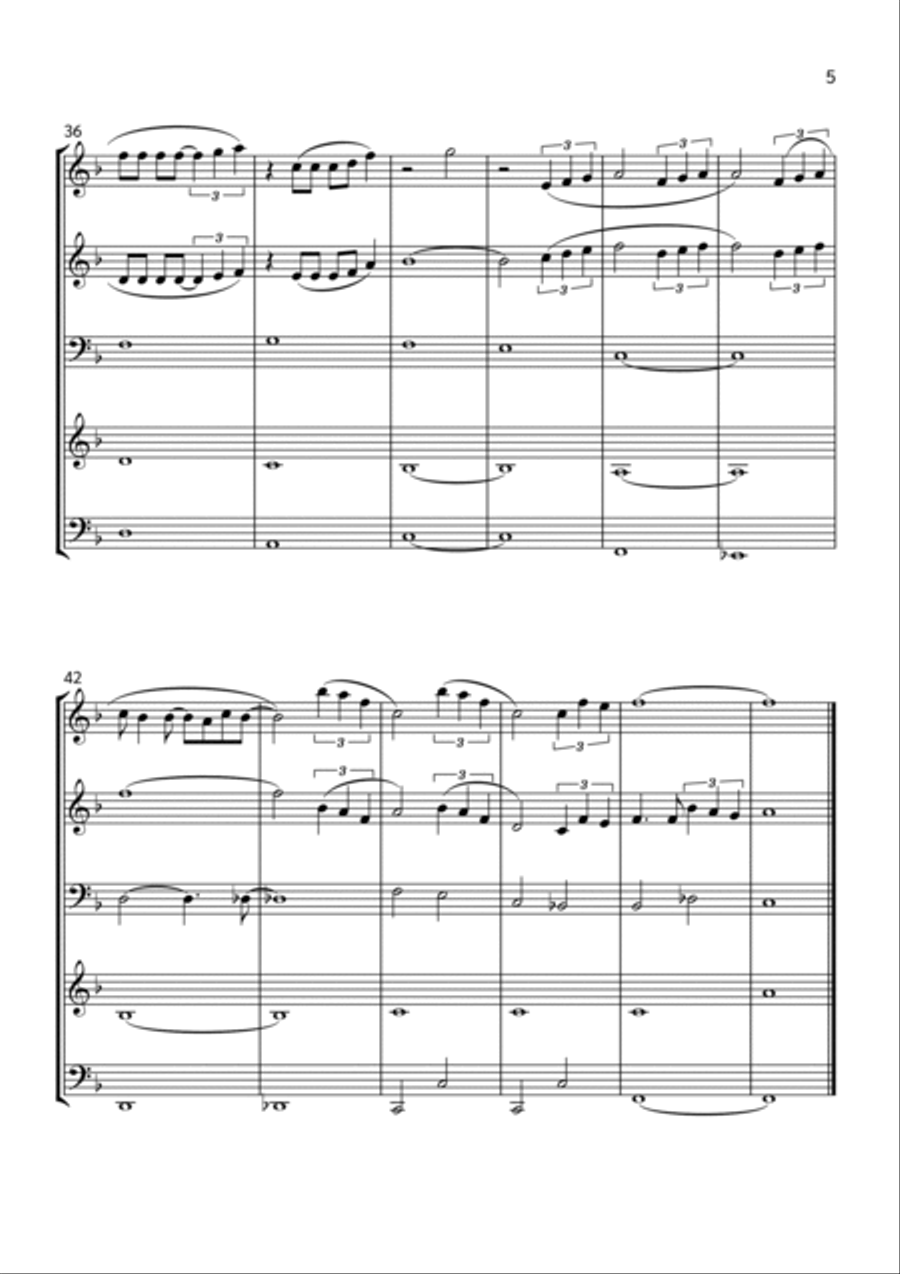 Part Of Your World (reprise) Horn scores gallery preview page 5