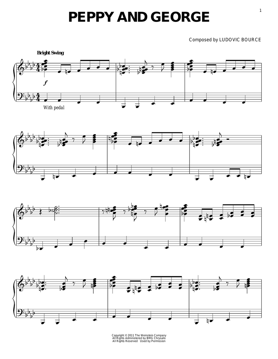 Peppy And George Piano Solo scores gallery preview page 1