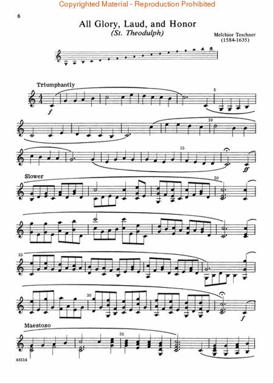 Alleluia - A Collection for Handbells Handbell Choir scores gallery preview page 3