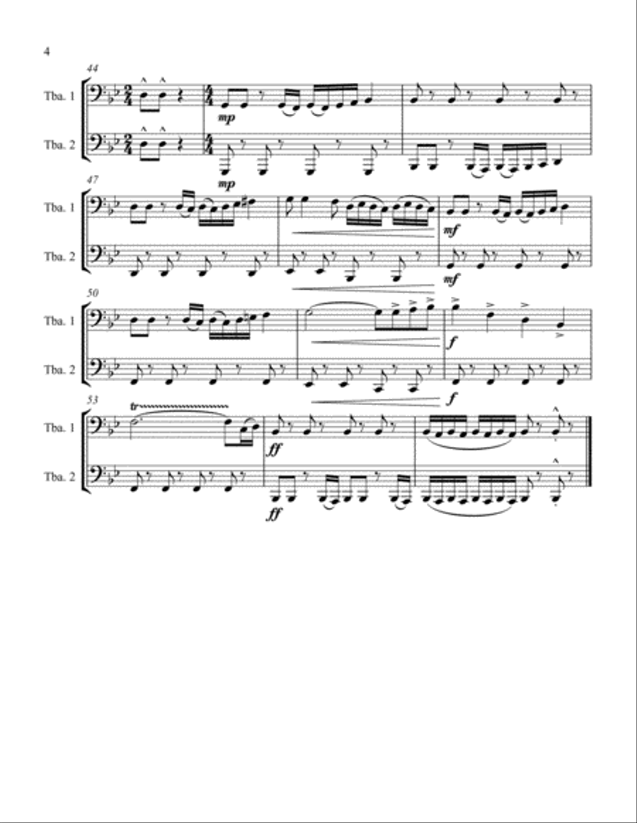 12 Duets for Tuba