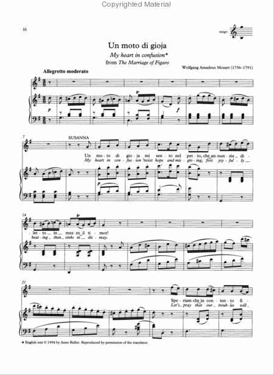 The Art of Song, Grade 7 (High Voice) High Voice scores gallery preview page 3