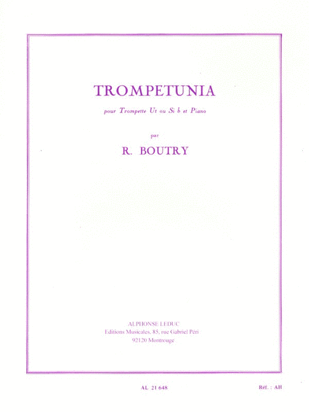 Trompetunia (trumpet And Piano)