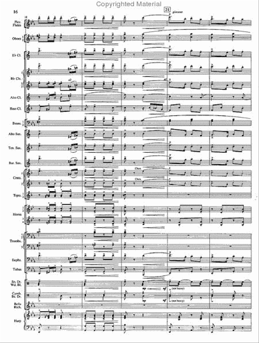 The Fairest of the Fair Concert Band scores gallery preview page 5