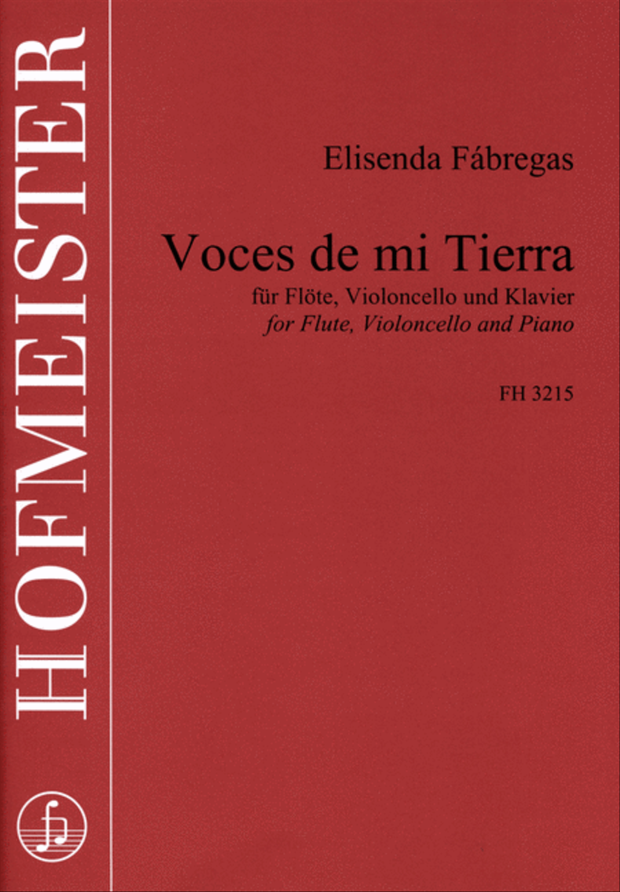 Voces de mi tierra Voces de mi tierra Flute scores gallery preview page 1