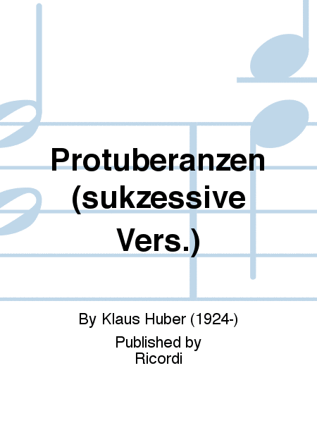 Protuberanzen (sukzessive Vers.)