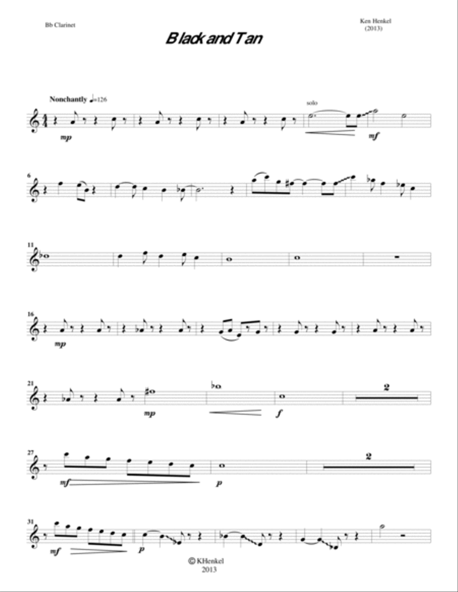 Black and Tan Chamber Music scores gallery preview page 4
