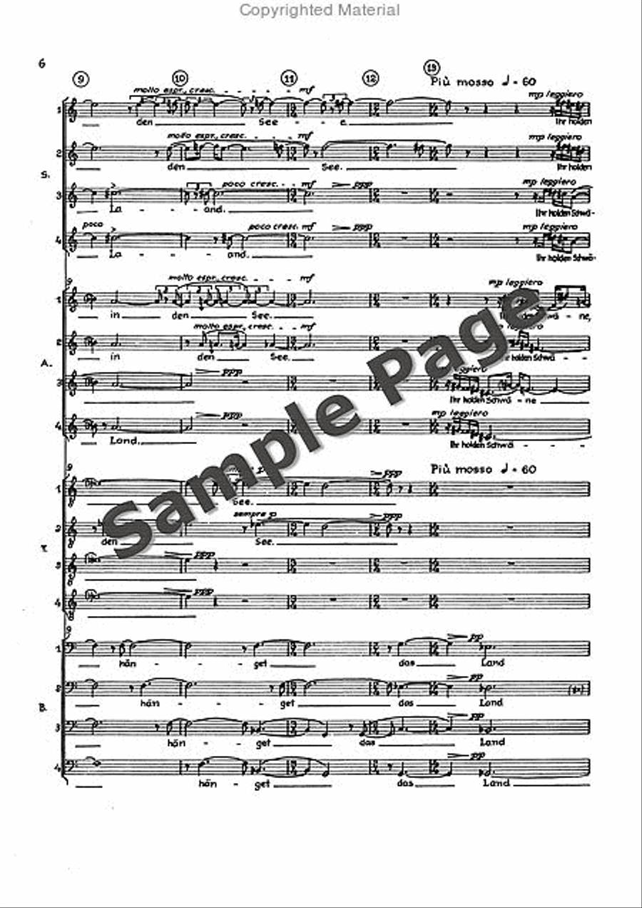 3 Phantasien 4-Part scores gallery preview page 7