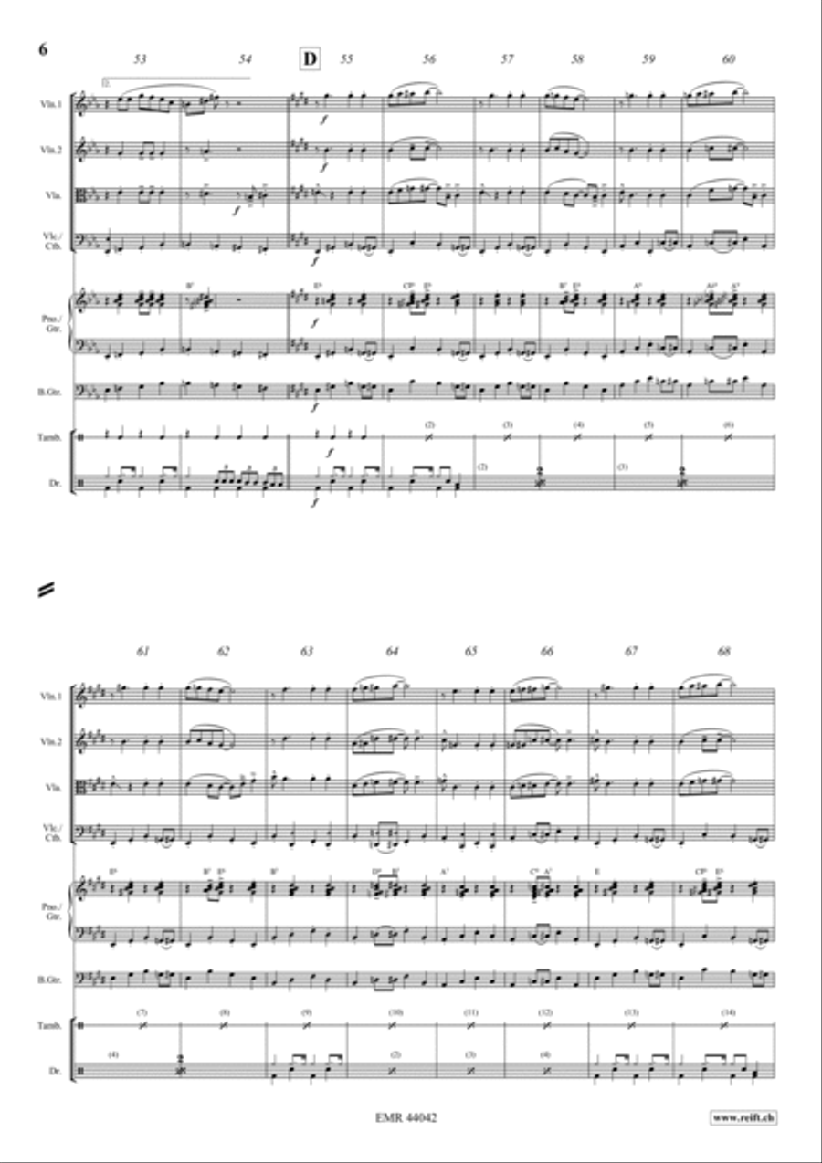 Rockin' All Night Cello scores gallery preview page 5