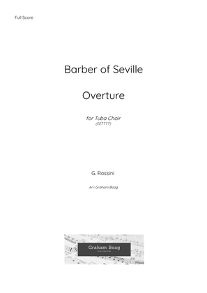 Barber of Seville Overture for Tuba Choir