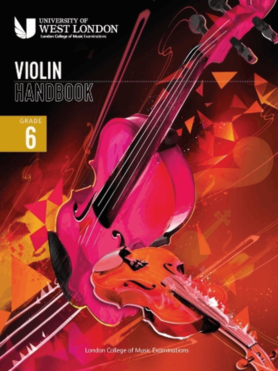 Lcme Violin Handbook 2021: Grade 6