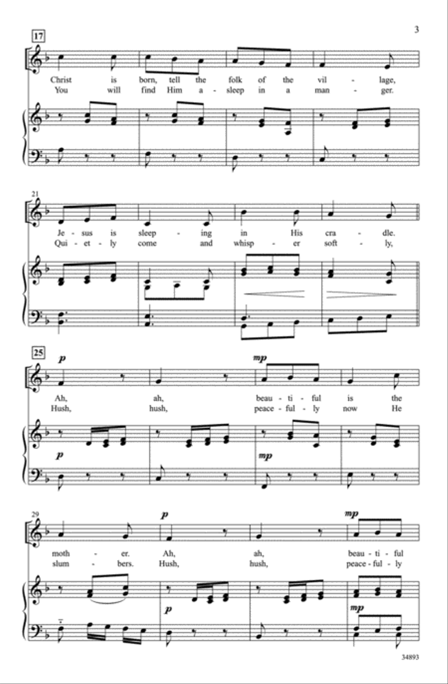 Bring a Torch 2-Part scores gallery preview page 3