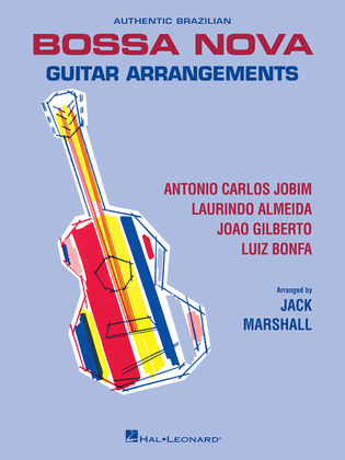 Book cover for Authentic Brazilian Bossa Nova Guitar Arrangements