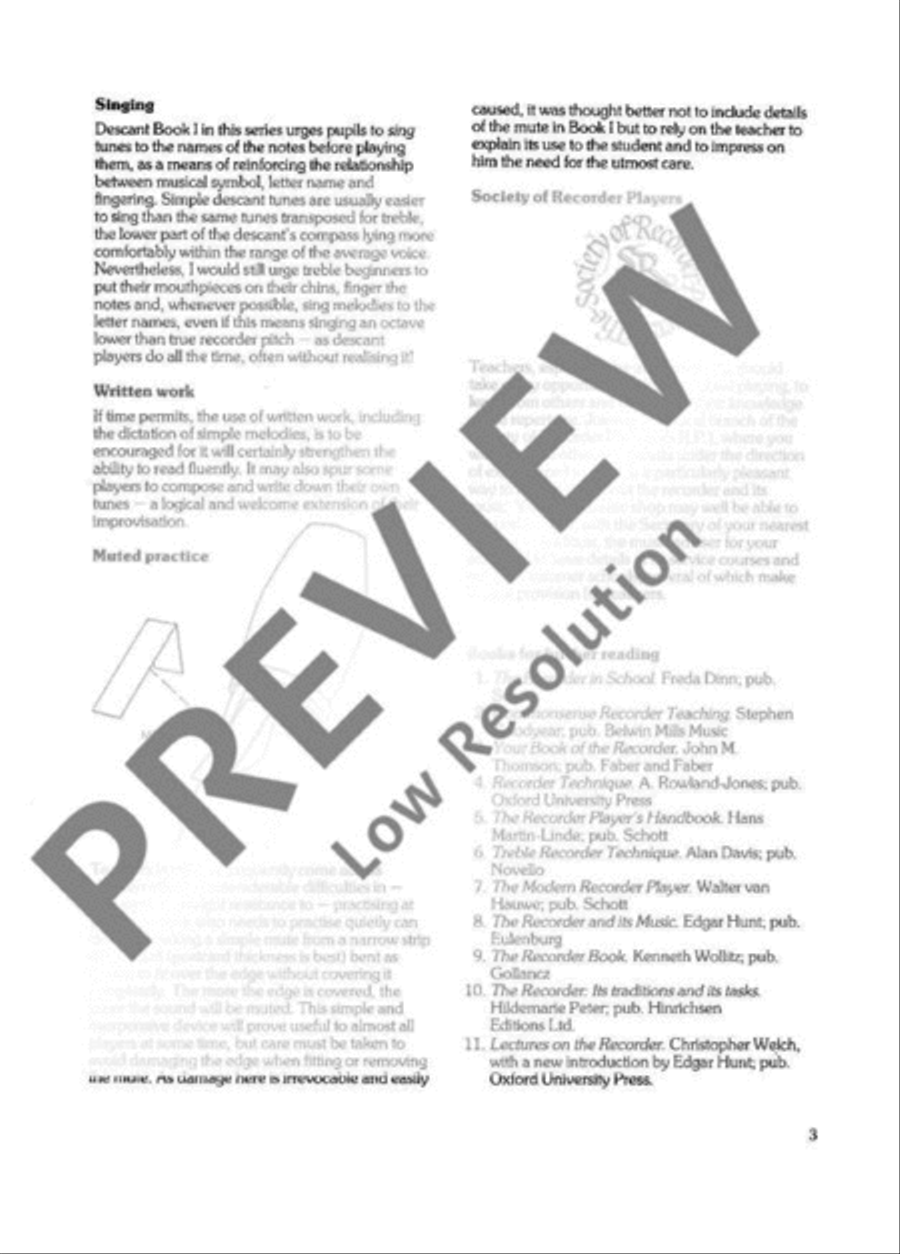 Enjoy the Recorder Alto Recorder scores gallery preview page 4