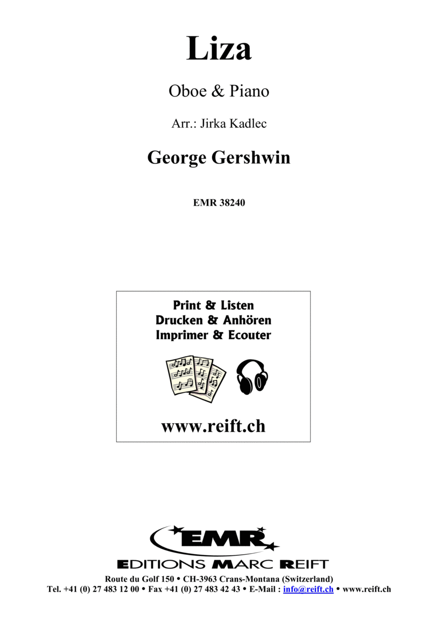 Liza Liza Piano Accompaniment scores gallery preview page 1