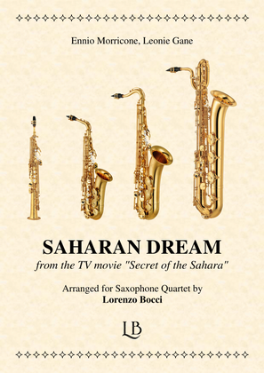 Book cover for Saharan Dream