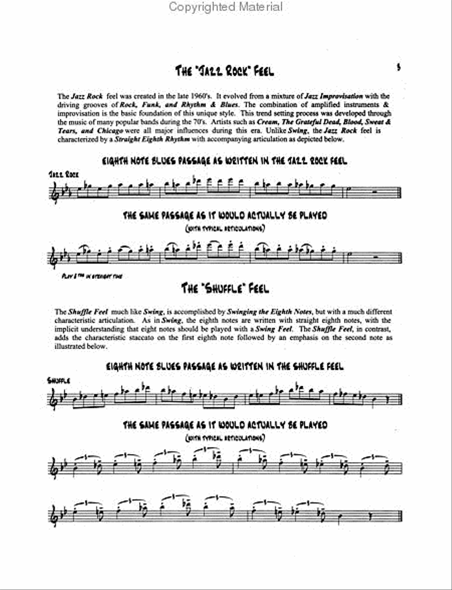 Know Before You Blow - Blues for Flute with 2 CDs Flute scores gallery preview page 2