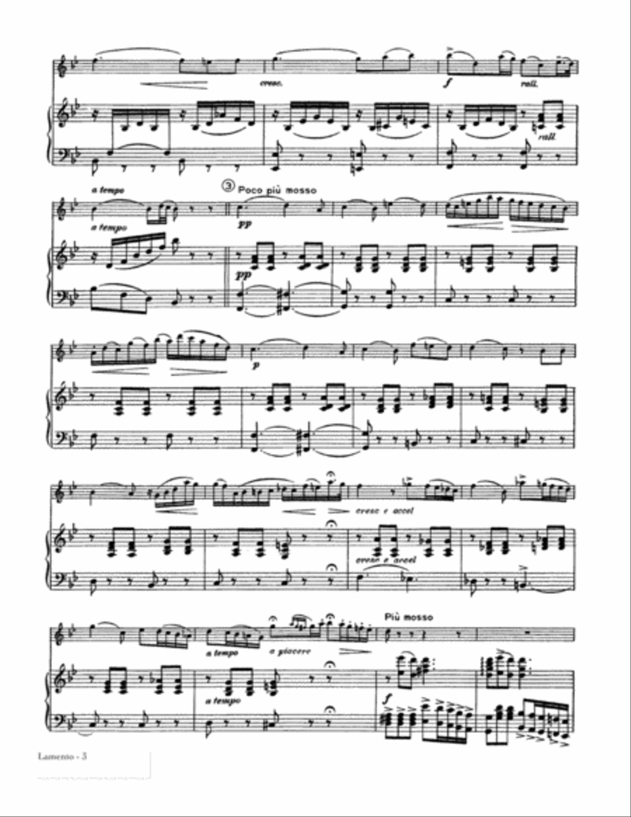 Lamento (Nocturne) Lamento (Nocturne) School and Community scores gallery preview page 3