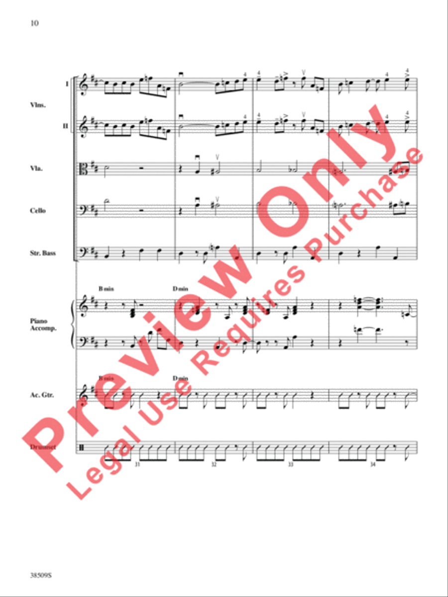 Recorda Me String Orchestra scores gallery preview page 11