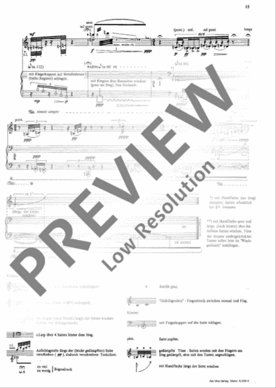 Songs without words Violin Solo scores gallery preview page 16