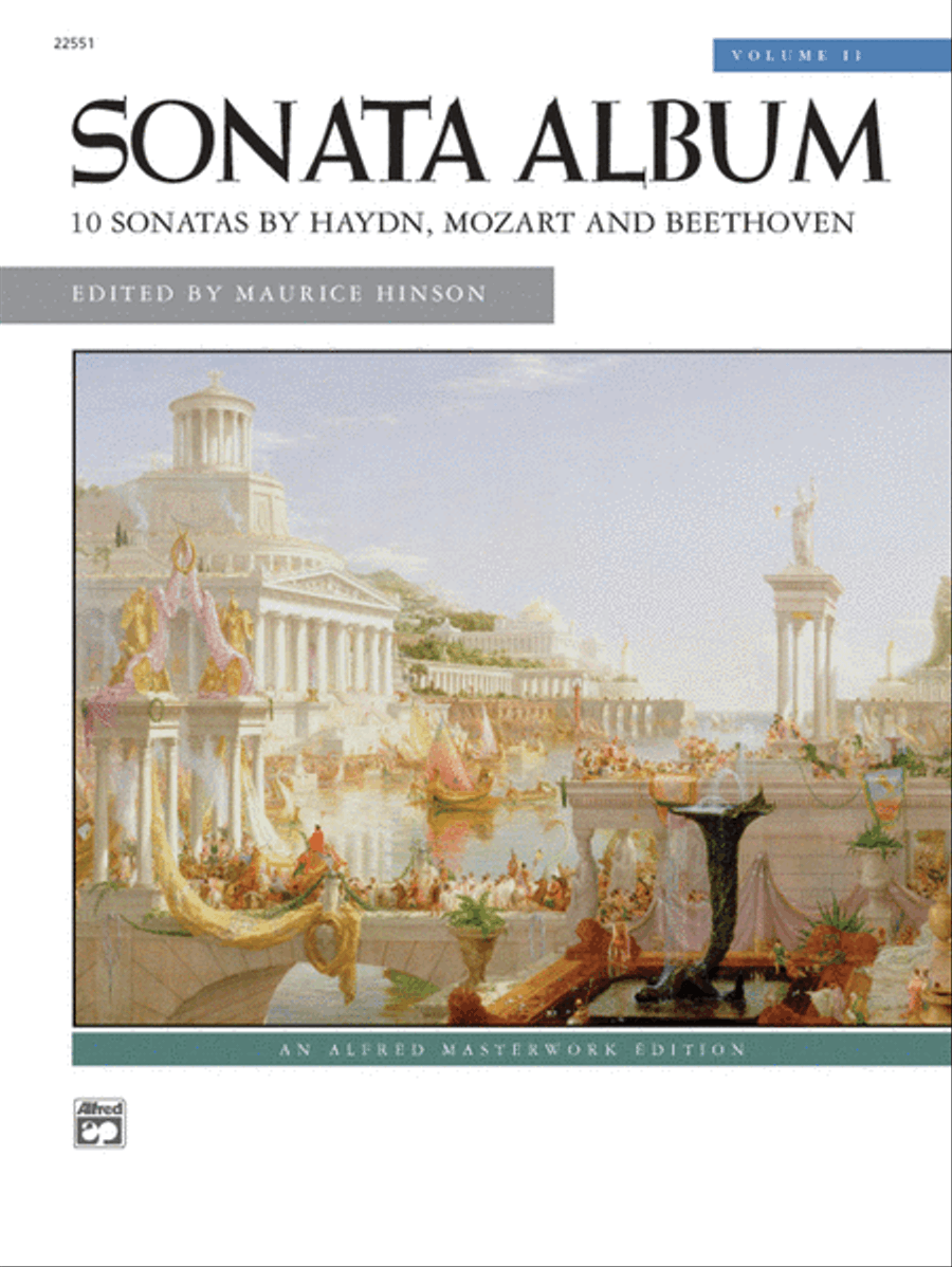 Sonata Album, Volume 2 Piano Solo scores gallery preview page 1