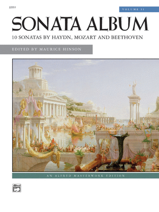 Book cover for Sonata Album, Volume 2