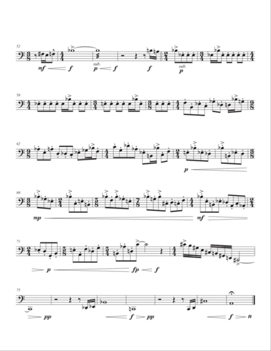 All Wrong Cello Solo scores gallery preview page 5