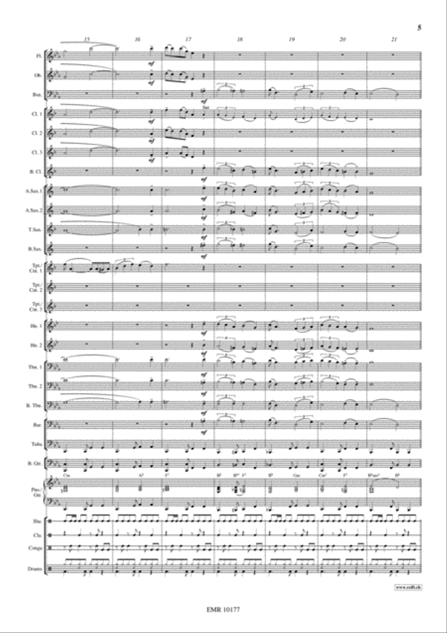 Tango Tango Concert Band scores gallery preview page 6