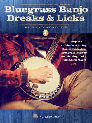 Book cover for Bluegrass Banjo Breaks & Licks