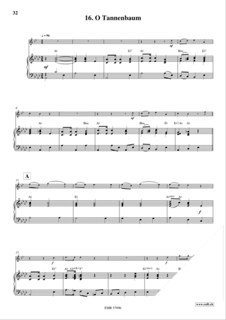 18 Christmas Songs 18 Christmas Songs Clarinet Solo scores gallery preview page 19