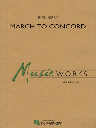 Book cover for March to Concord