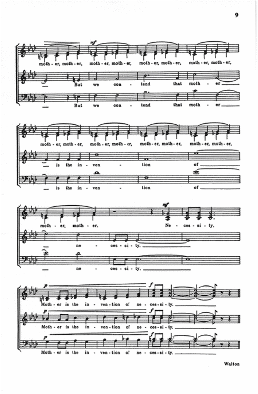 Much Ado About Nothings Divisi scores gallery preview page 8