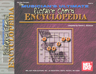 Book cover for The Musicians Ultimate Picture Chord Encyclopedia