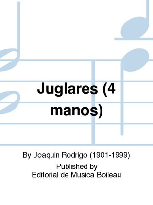 Book cover for Juglares (4 manos)