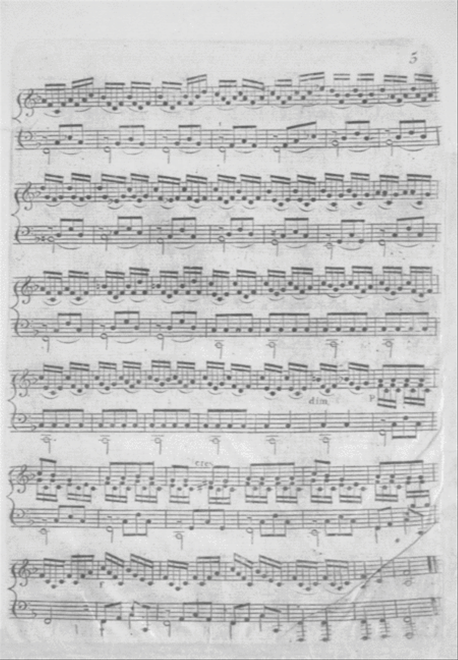 Sonata. Descriptive of the Battle off Trafalgar Piano Solo scores gallery preview page 5