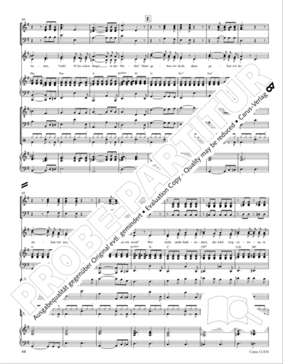 Schockorange Choir scores gallery preview page 45