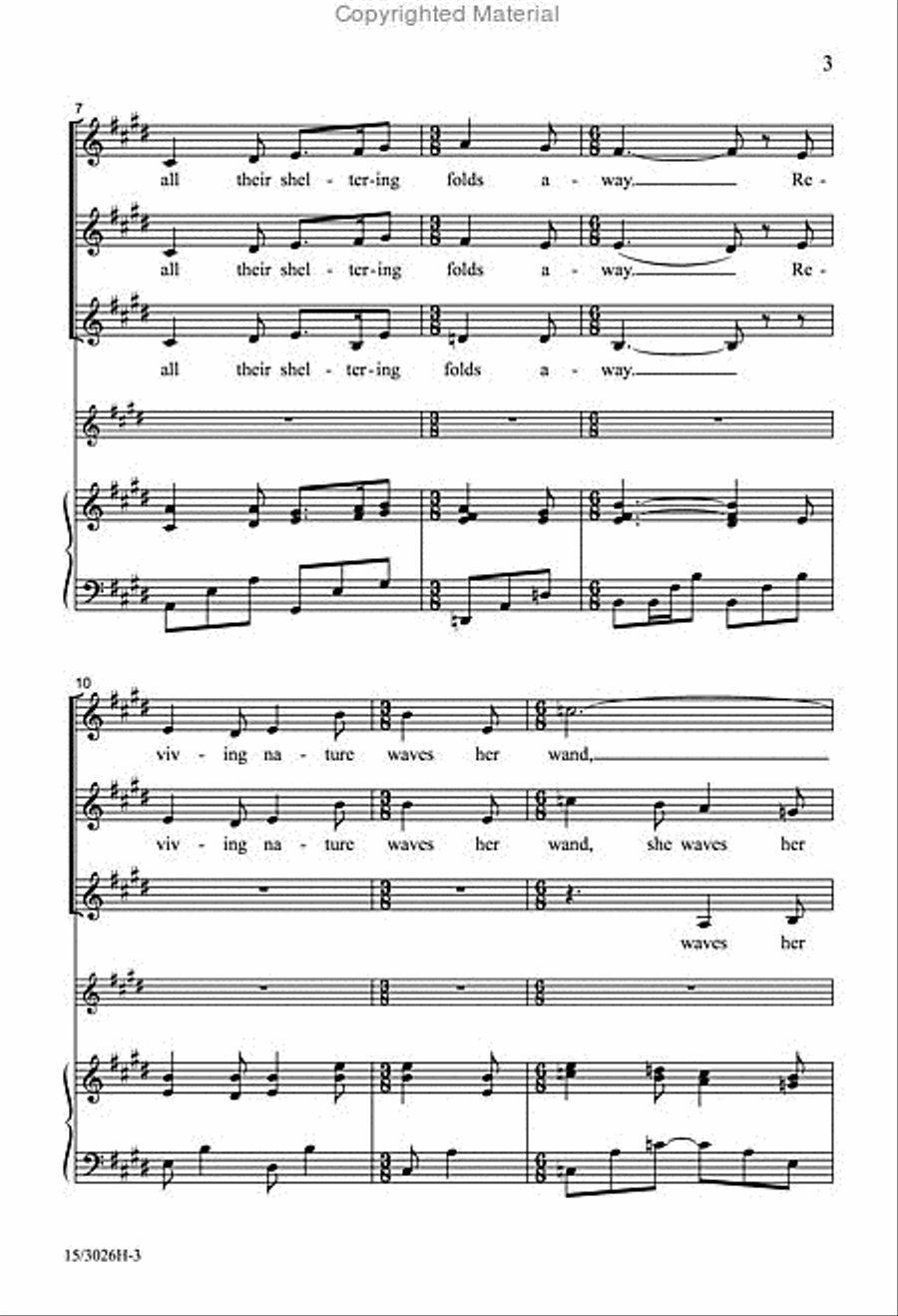 A Circle of Friends A Circle of Friends SSA scores gallery preview page 3